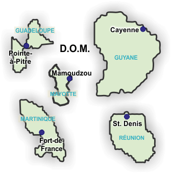 DPARTEMENTS D'OUTRE-MER