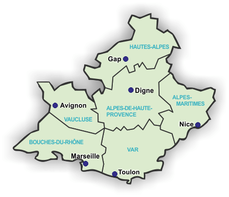 PACA - PROVENCE-ALPES-CTE D'AZUR